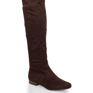 brown suede boots